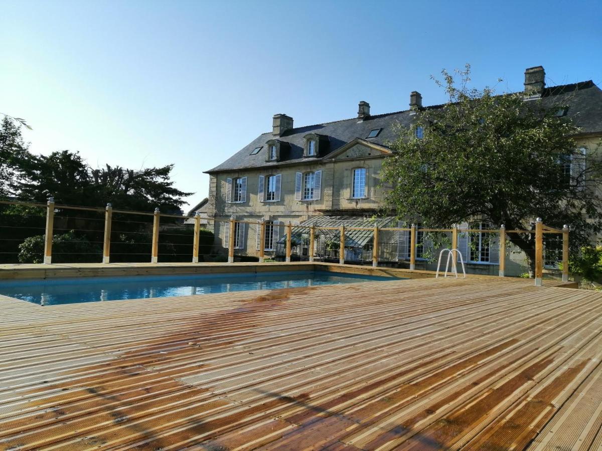 Bed & Breakfast Chateau Les Cedres Bretteville-l'Orgueilleuse Zewnętrze zdjęcie